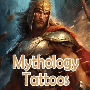 Mythology Tattoos coloring book for Inmates - send books to inmates