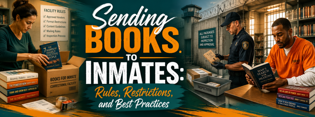 Sending Books to Inmates: Rules, Restrictions, and Best Practices