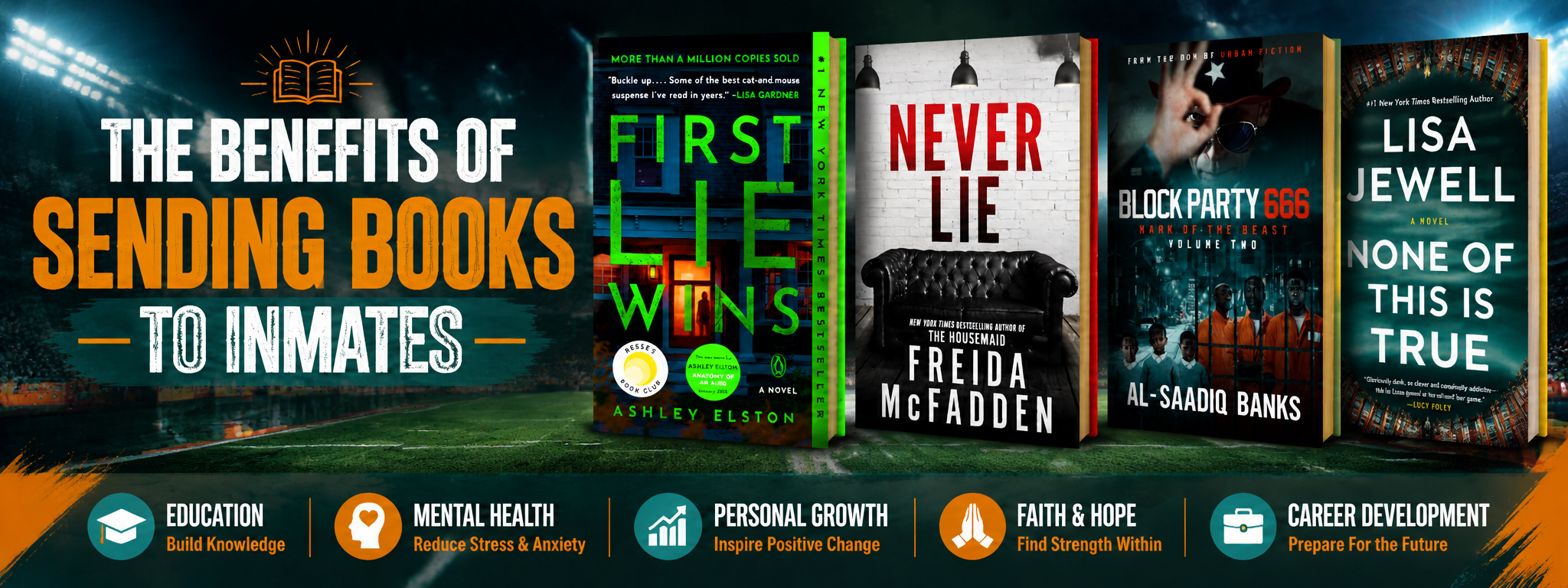 The Benefits of Sending Books to Inmates