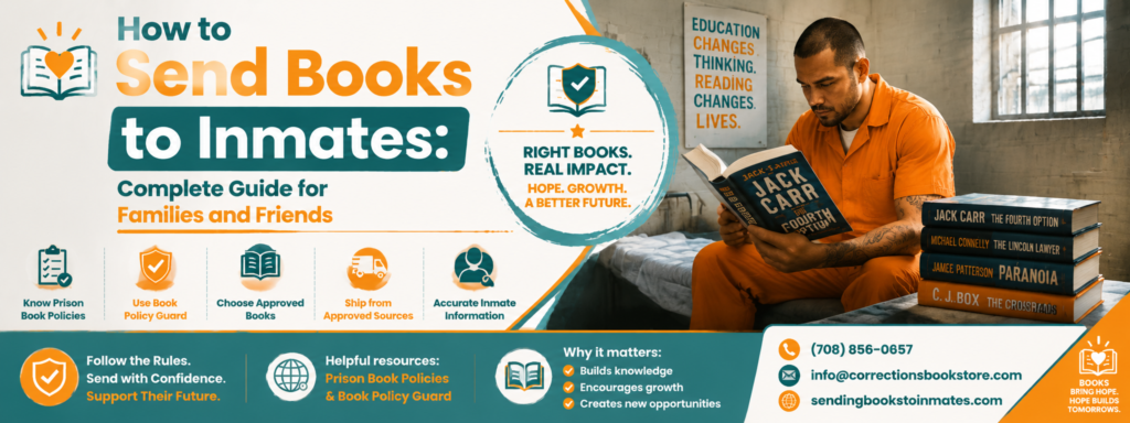 How to Send Books to Inmates: Complete Guide for Families and Friends