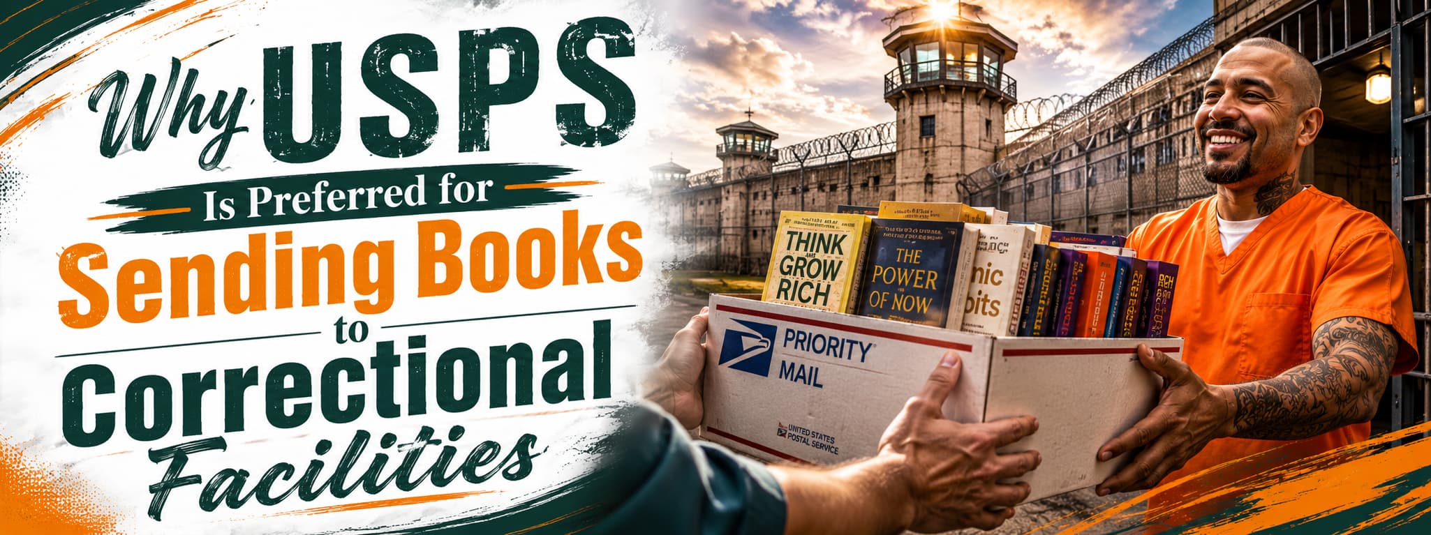 Why USPS Is Preferred for Sending Books to Correctional Facilities