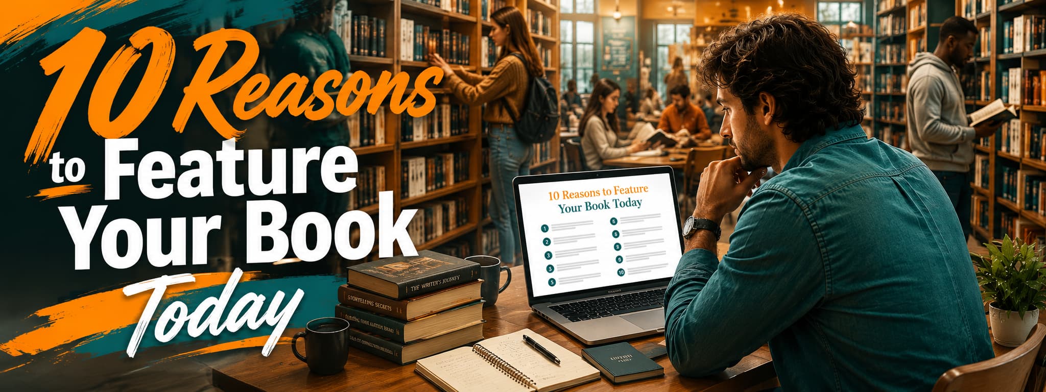 10 Reasons to Feature Your Book Today